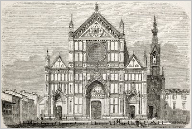 Rysunek z 1863 Paryż