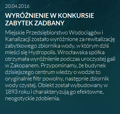 wodociągi